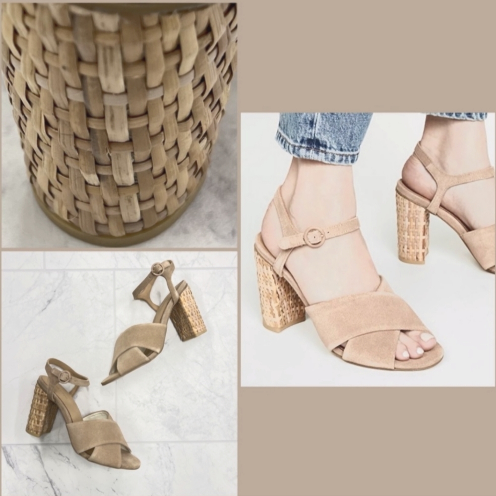 Soludos Olivia High Block heel Sandals New size 7.5